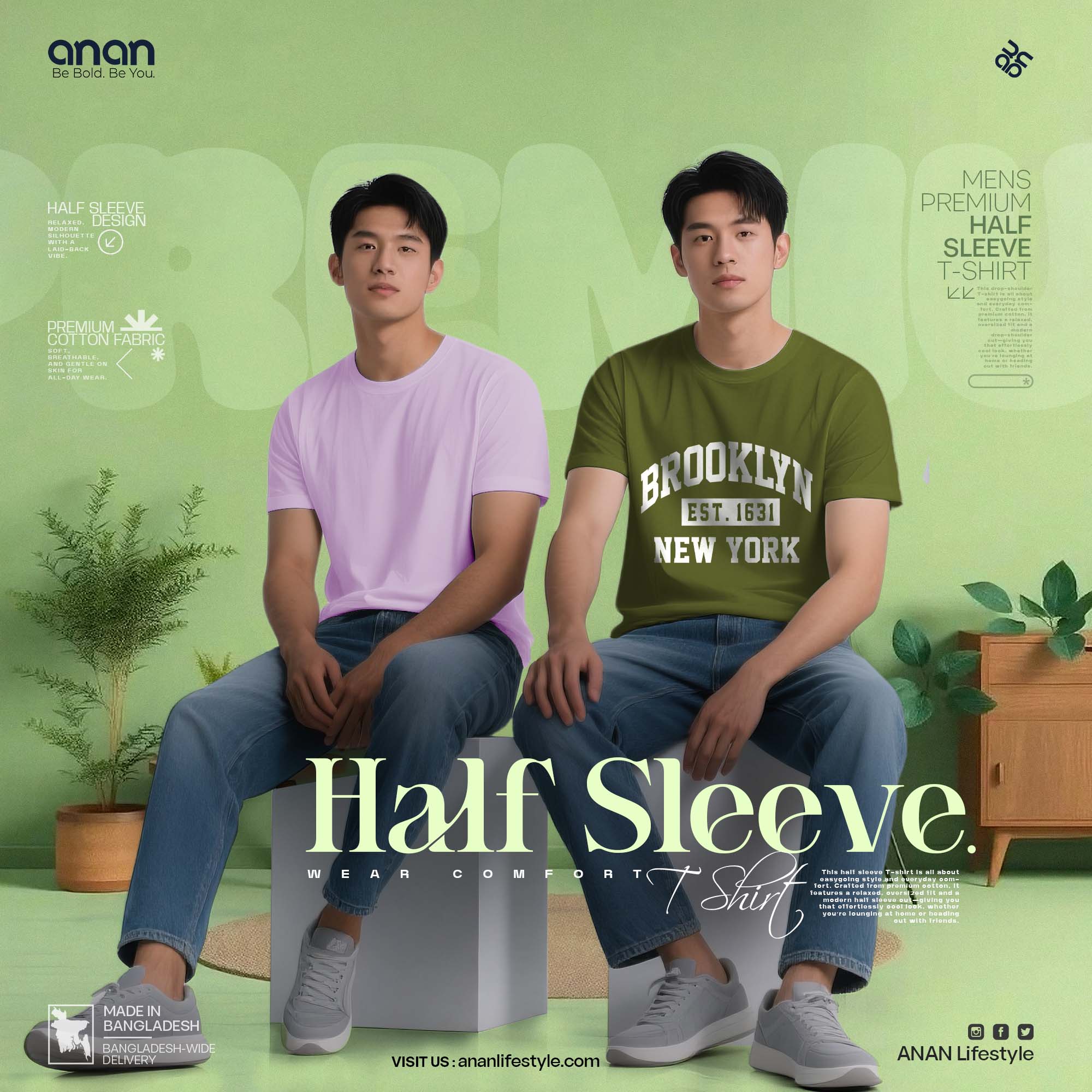Half Sleeve T-shirt